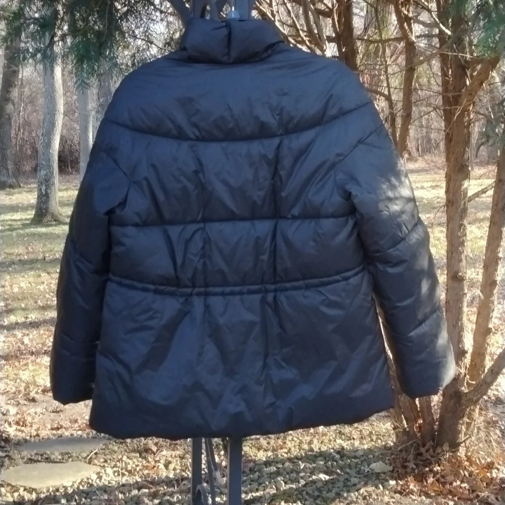 J. Crew Signature Puffer Jacket navy blue size XS
